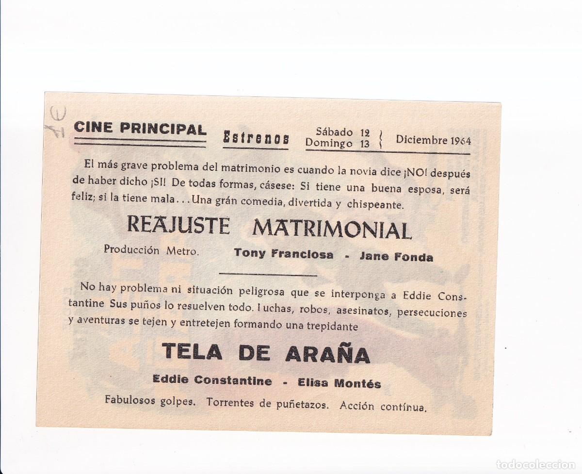 Cine: LA TELA DE ARA&Ntilde;A : EDDIE CONSTANTINE - Foto 2