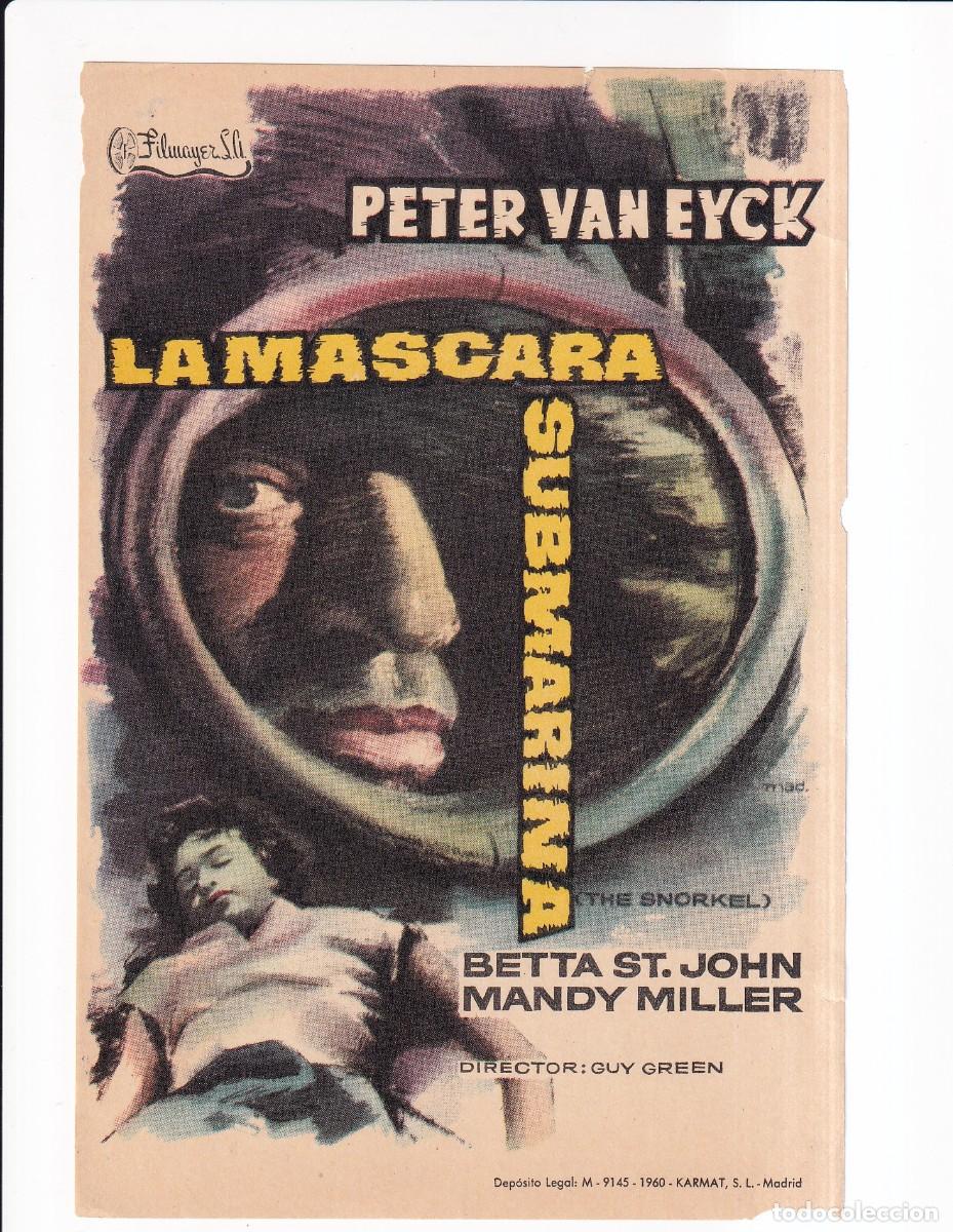 Cine: LA MASCARA SUBMARINA .- PETER VAN EYCK - Foto 1