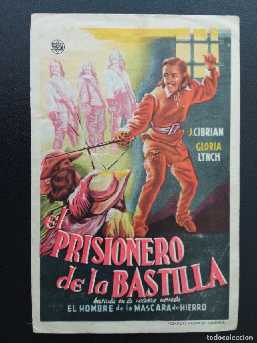 Cine: EL PRISIONERO DE LA BASTILLA, J. CIBRIAN - Foto 1