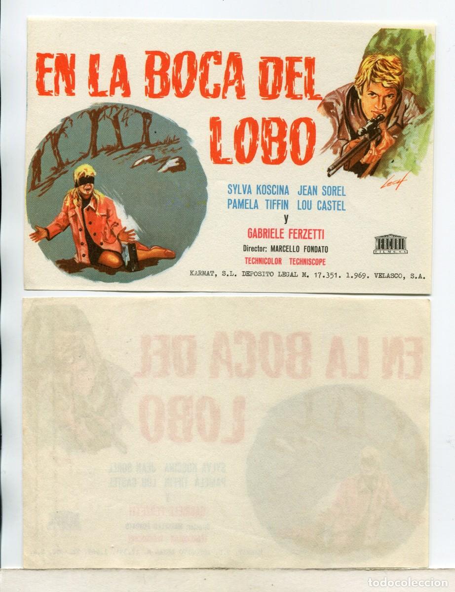 Cine: EN LA BOCA DEL LOBO, con Sylva Koscina. - Foto 1