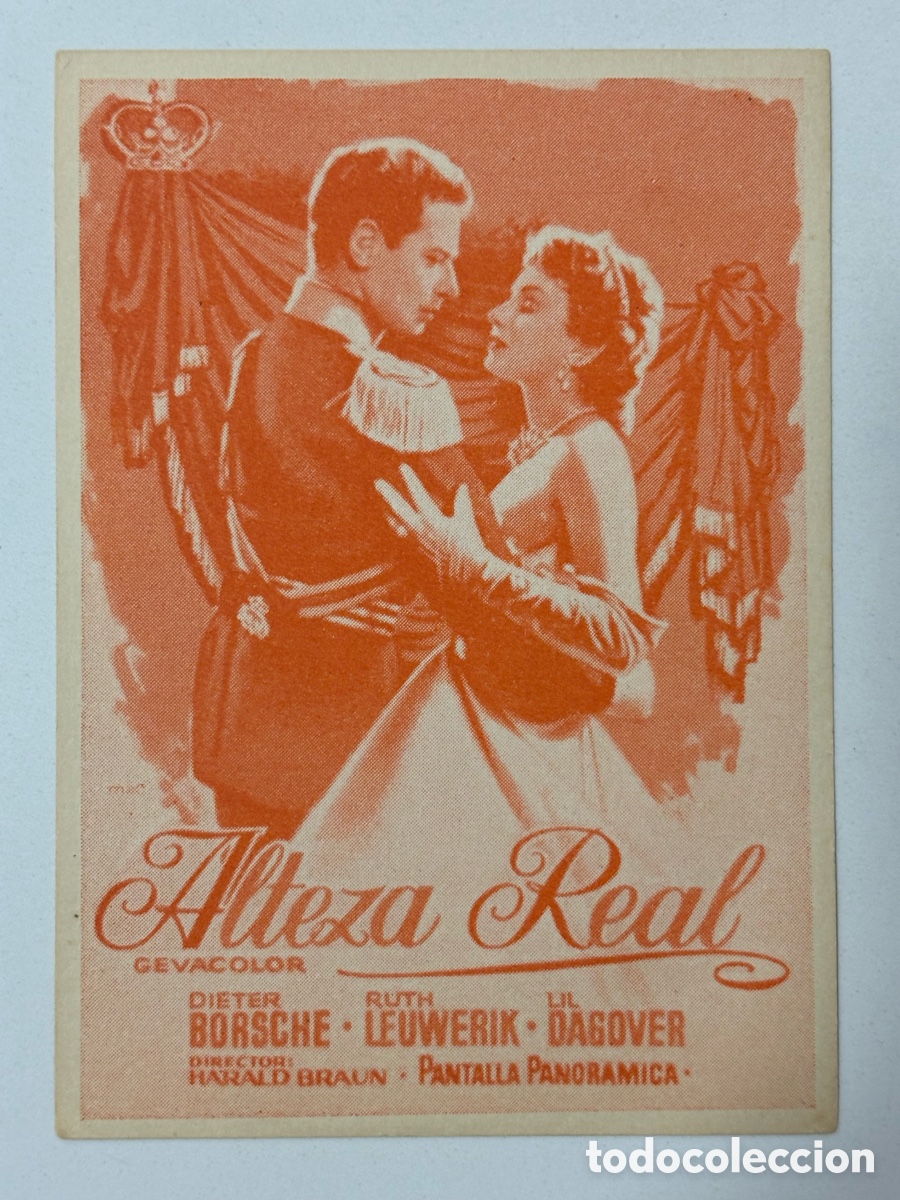 Cine: Programa alteza real Dieter Borsche A14 - Foto 1