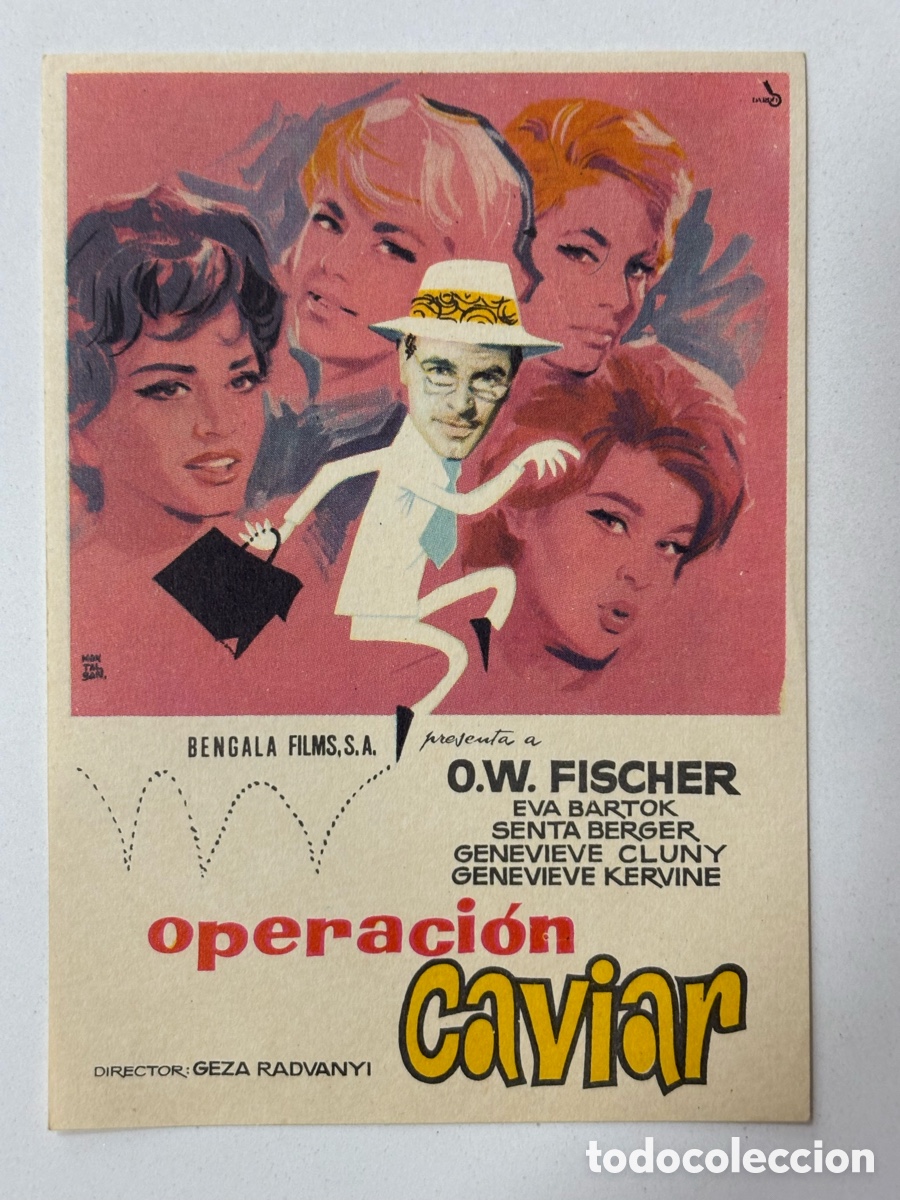 Cine: Programa operaci&oacute;n caviar O W Fisher A14 - Foto 1