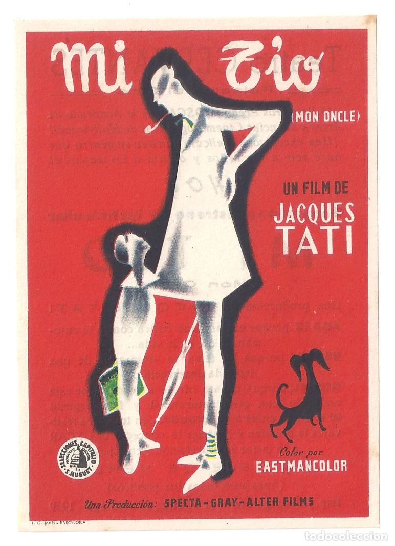 Cine: PTCC 811 MI TIO PROGRAMA SENCILLO CAPITOLIO JACQUES TATI - Foto 1