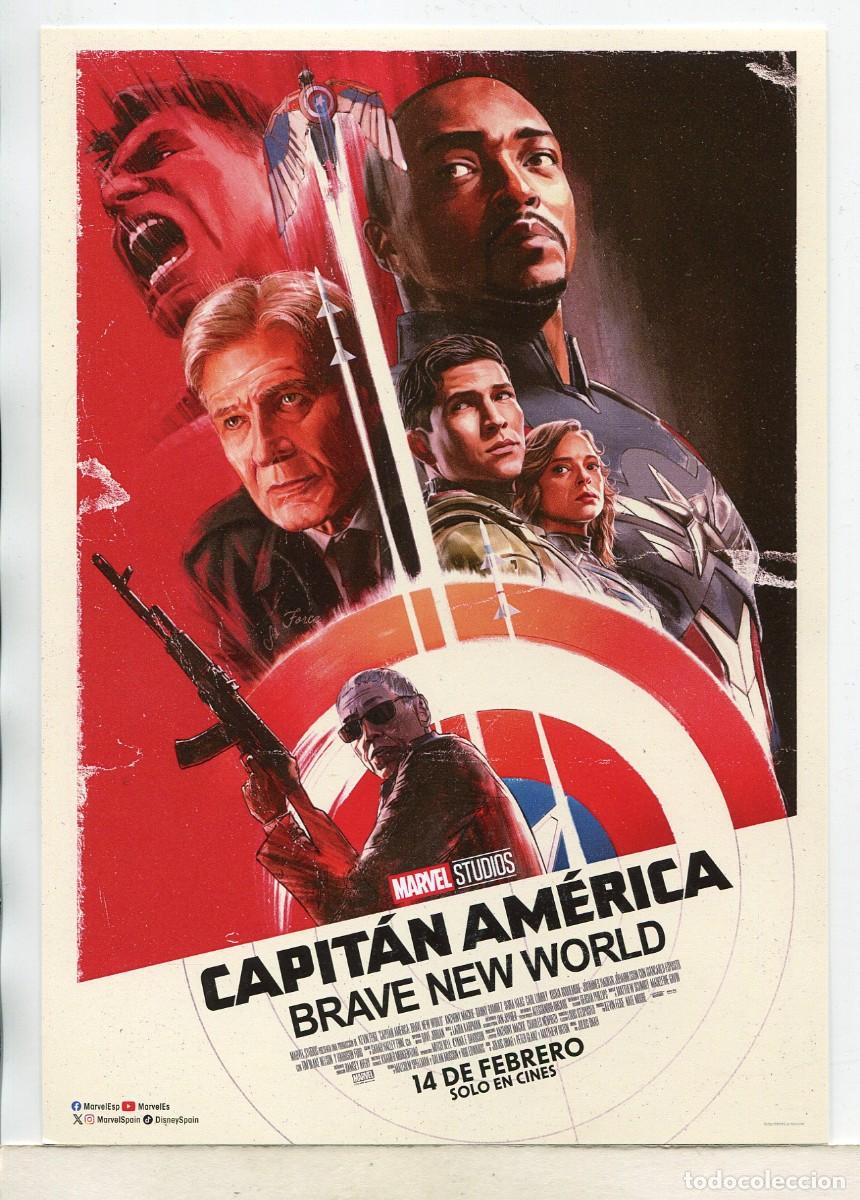 Cine: CAPIT&Aacute;N AM&Eacute;RICA, con Harrison Ford. 15 X 21 cms. - Foto 1