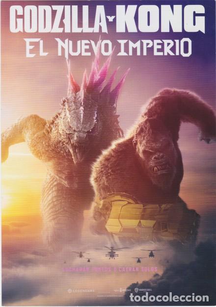 Cine: GODZILLA Y KONG (15 x 21 cm) - Foto 1