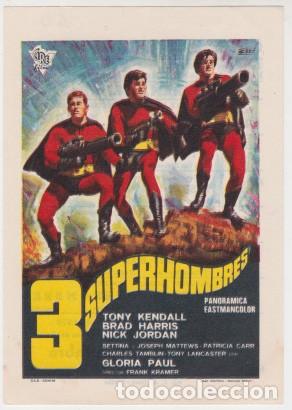 Cine: 3 SUPERHOMBRES (Con publicidad) - Foto 1