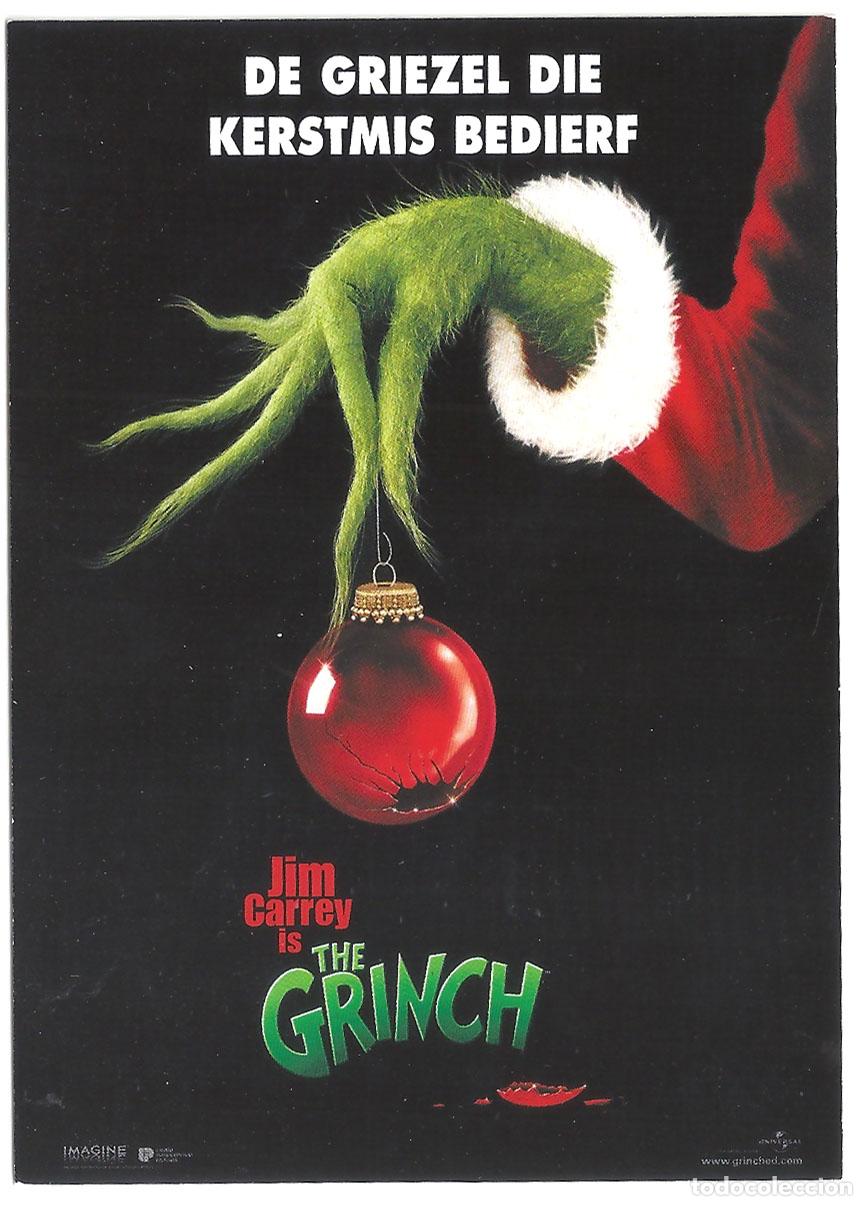 Cine: PTCC6 60 EL GRINCH PROGRAMA POSTAL ALEMAN JIM CARREY - Foto 1