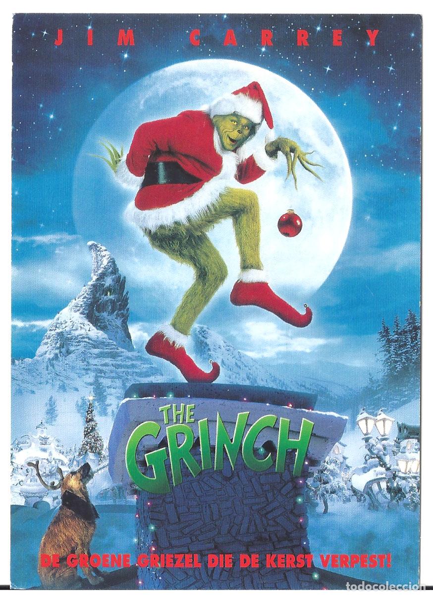 Cine: PTCC6 60 EL GRINCH PROGRAMA POSTAL ALEMAN JIM CARREY - Foto 1