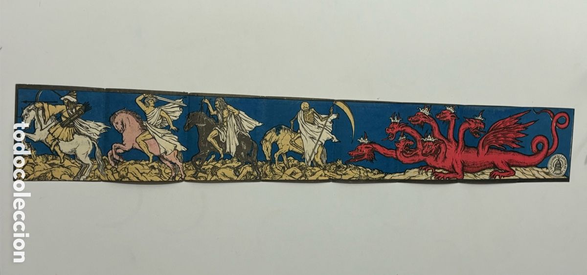 Folhetos de m&atilde;o de filmes antigos de cinema: Programa los cuatro jinetes del apocalipsis Blasco iba&ntilde;ez Rodolfo Valentino cine pr&iacute;ncipe Alfonso