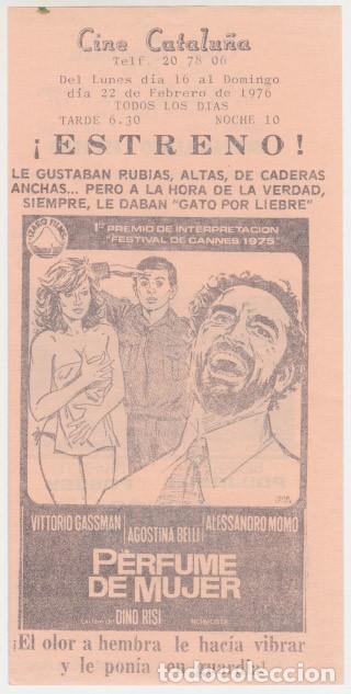Cine: PERFUME DE MUJER (Con publicidad) - Foto 1