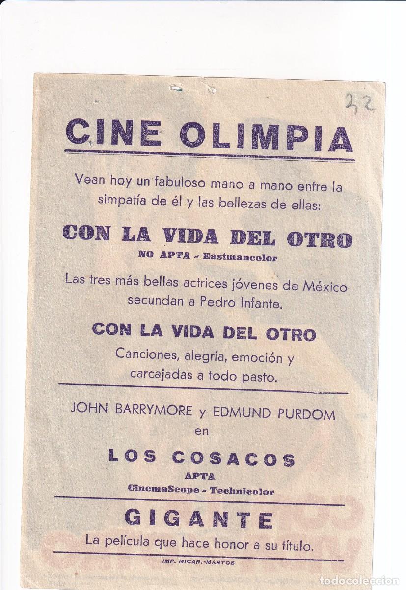 Cine: CON LA VIDA DEL OTRO : PEDRO INFANTE - Foto 2