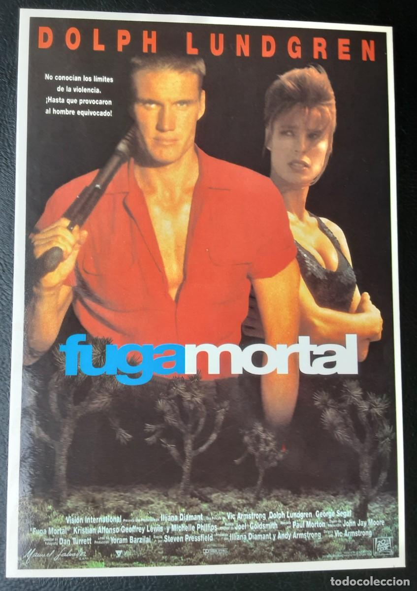 Cine: POSTAL FUGA MORTAL, DOLPH LUNDGREN. - Foto 1