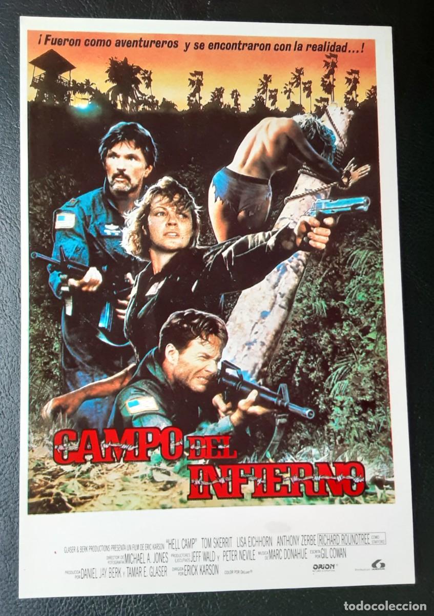 Cine: POSTAL CAMPO DEL INFIERNO, TOM SKERRIT. - Foto 1