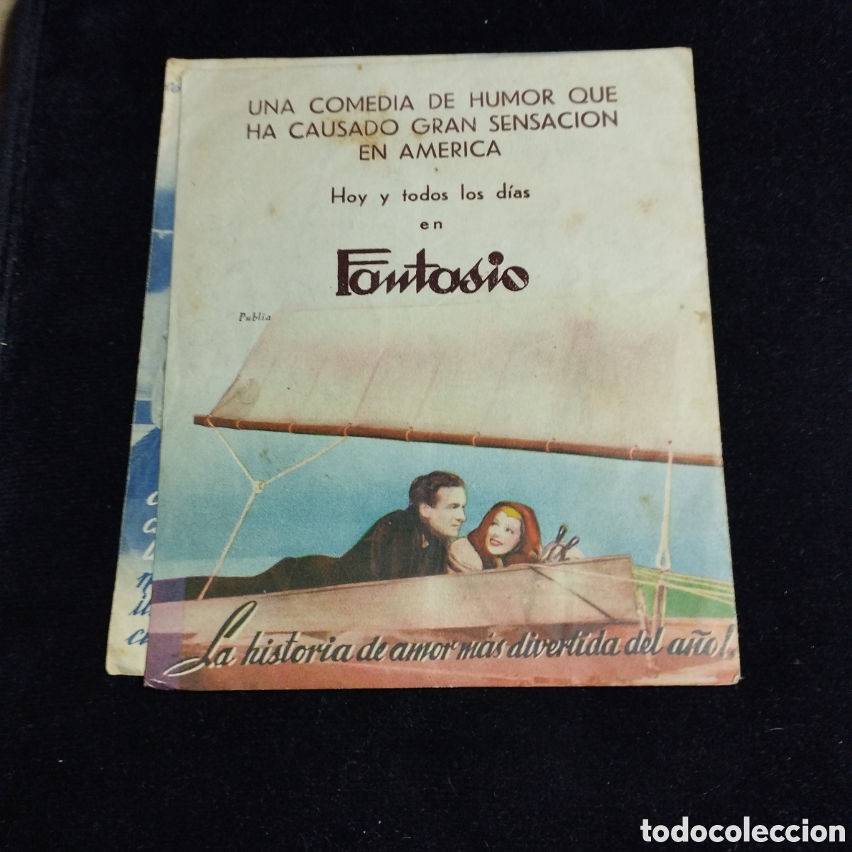 Cine: Programa de cine, doble. Eternamente tuya. Loretta Young. David Niven. Fantasio - Foto 2