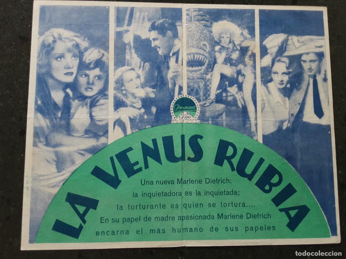 Cine: LA VENUS RUBIA, MARLENE DIETRICH, CARY GRANT - Foto 2