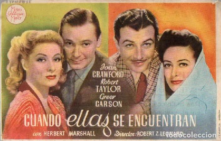 Cine: PROGRAMA DE CINE: CUANDO ELLAS SE ENCUENTRAN PC-9484 - Foto 1