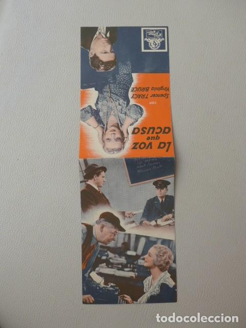 Cine: LA VOZ QUE ACUSA ANTIGUO PROGRAMA DE CINE - Foto 6