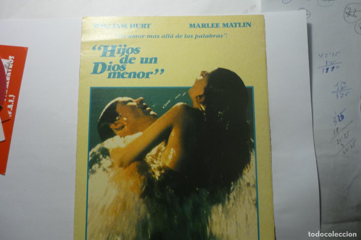 Cine: programa cine triptico hijos de un dios menor william hurt - Foto 1