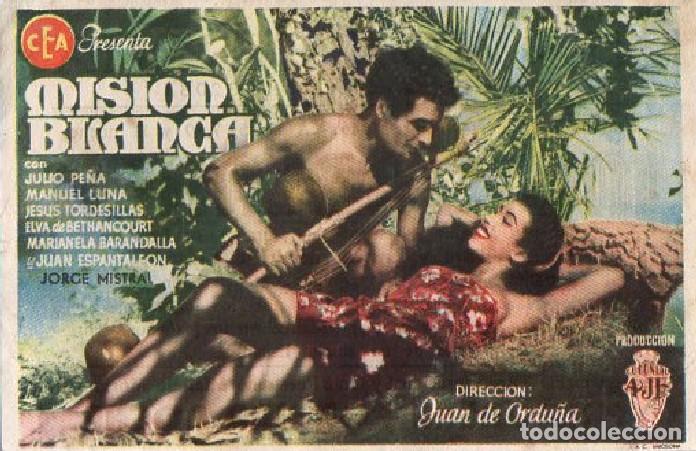 Cine: PROGRAMA DE CINE: MISI&Oacute;N BLANCA PC-9499 - Foto 1