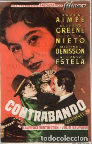 Cine: PROGRAMA DE CINE: CONTRABANDO PC-9502 - Foto 1