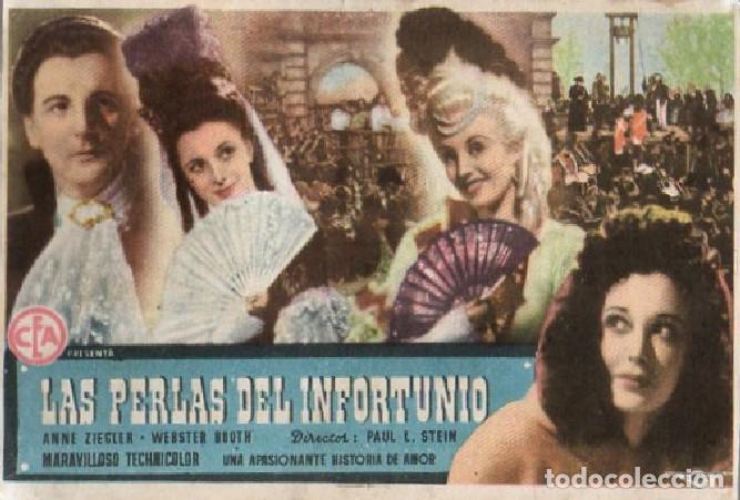 Cine: PROGRAMA DE CINE: LAS PERLAS DEL INFORTUNIO PC-9514 - Foto 1