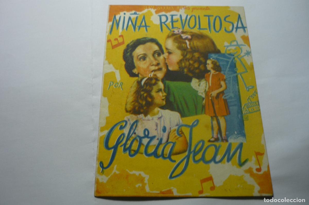 Cine: programa doble ni&ntilde;a revoltosa.-gloria jean - Foto 1