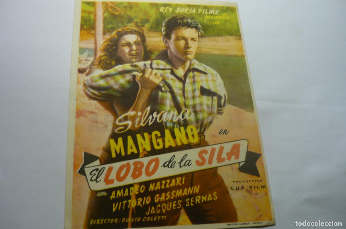 Cine: programa el lobo de la sila.-.silvana mangano publicidad - Foto 1