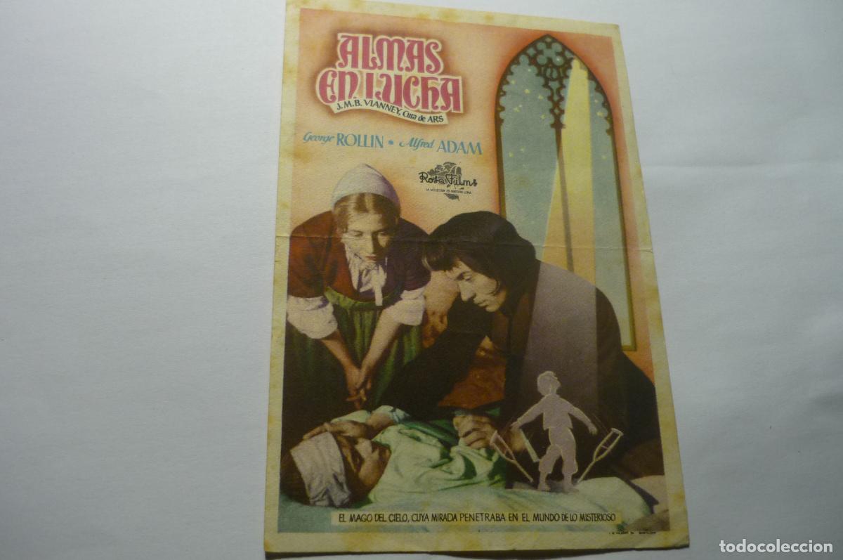 Cine: programa almas en lucha publicidad orpheo la canonja