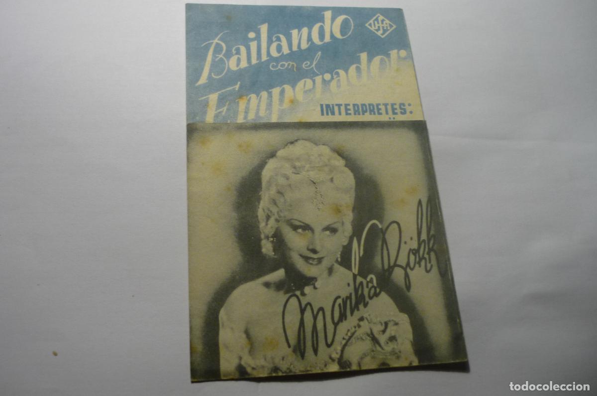 Cine: programa doble bailando con el emperador.-publicidad - Foto 1