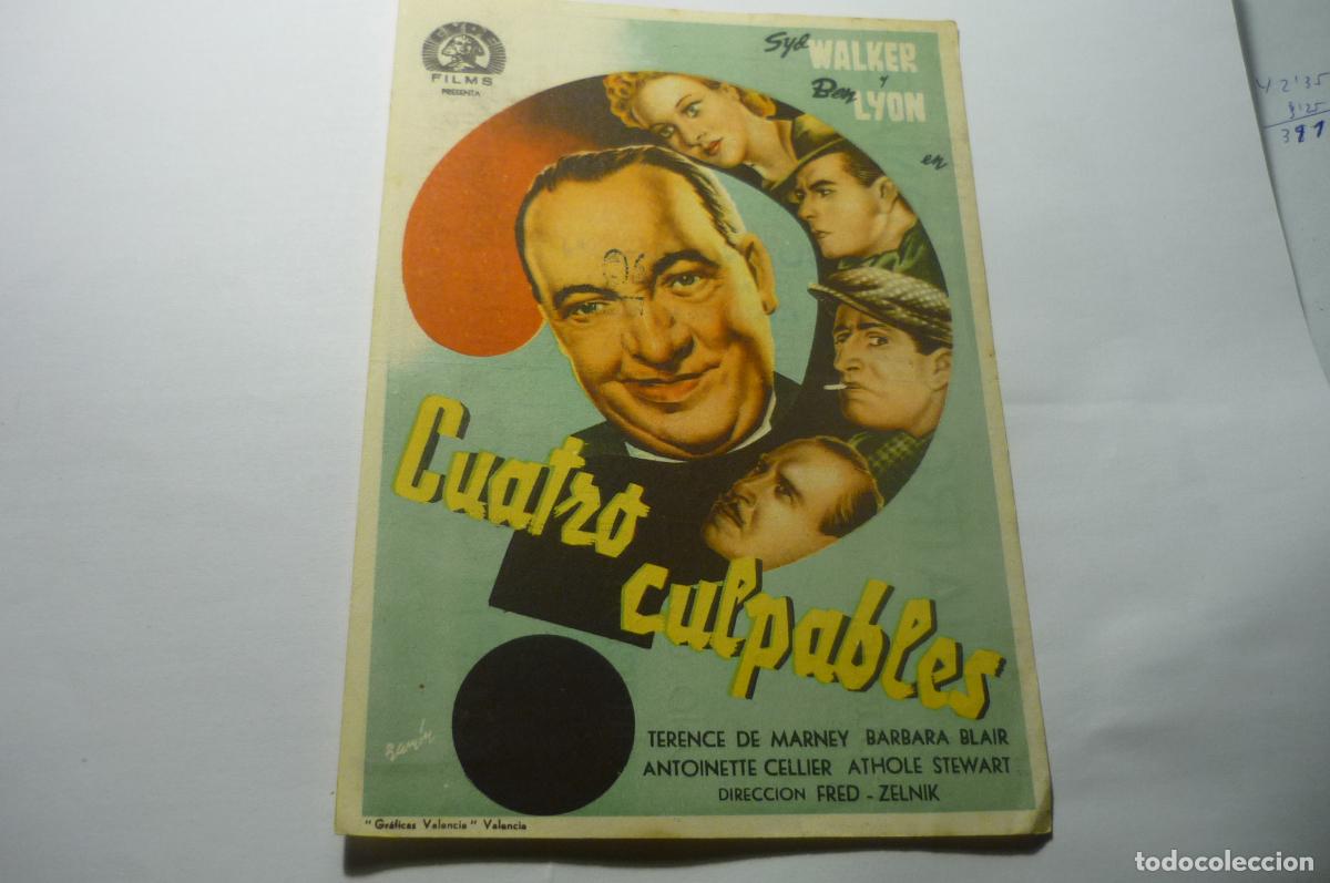 Cine: programa cuatro culpables-publicidad