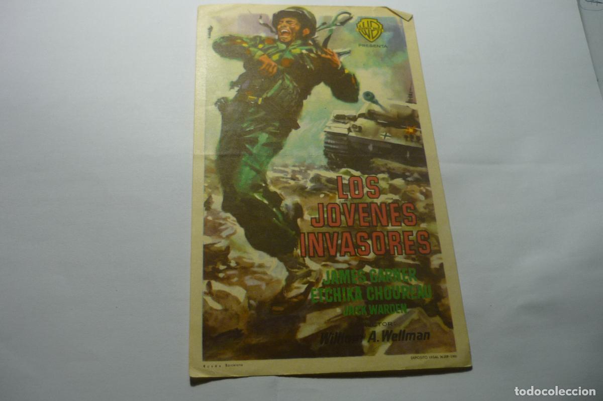 Cine: programa los jovenes invasores ,. james garner publicidad - Foto 1