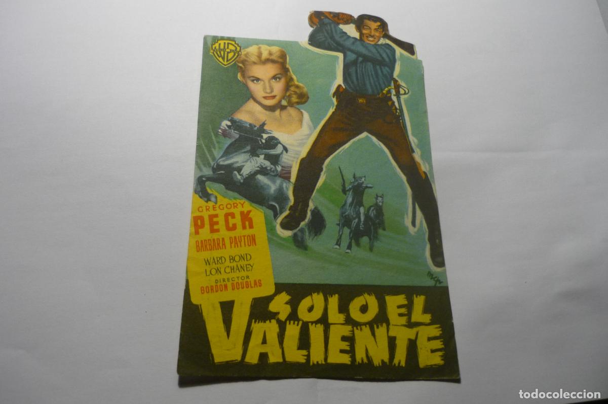 Cine: programa solo el valiente gregory peck publicidad monterrosa reus - Foto 1