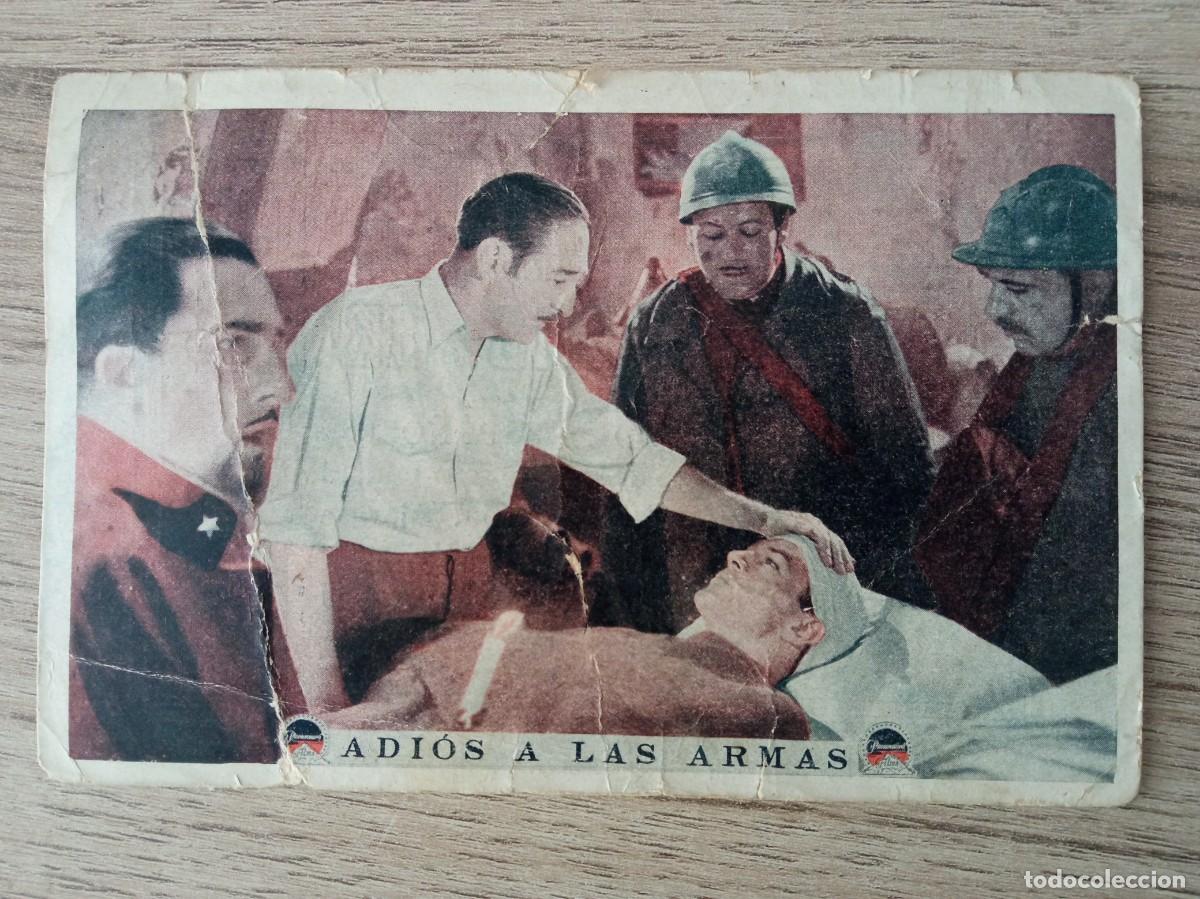Cine: ADIOS A LAS ARMAS, GARY COOPER.CINE CAMPOS ELISEOS - Foto 1