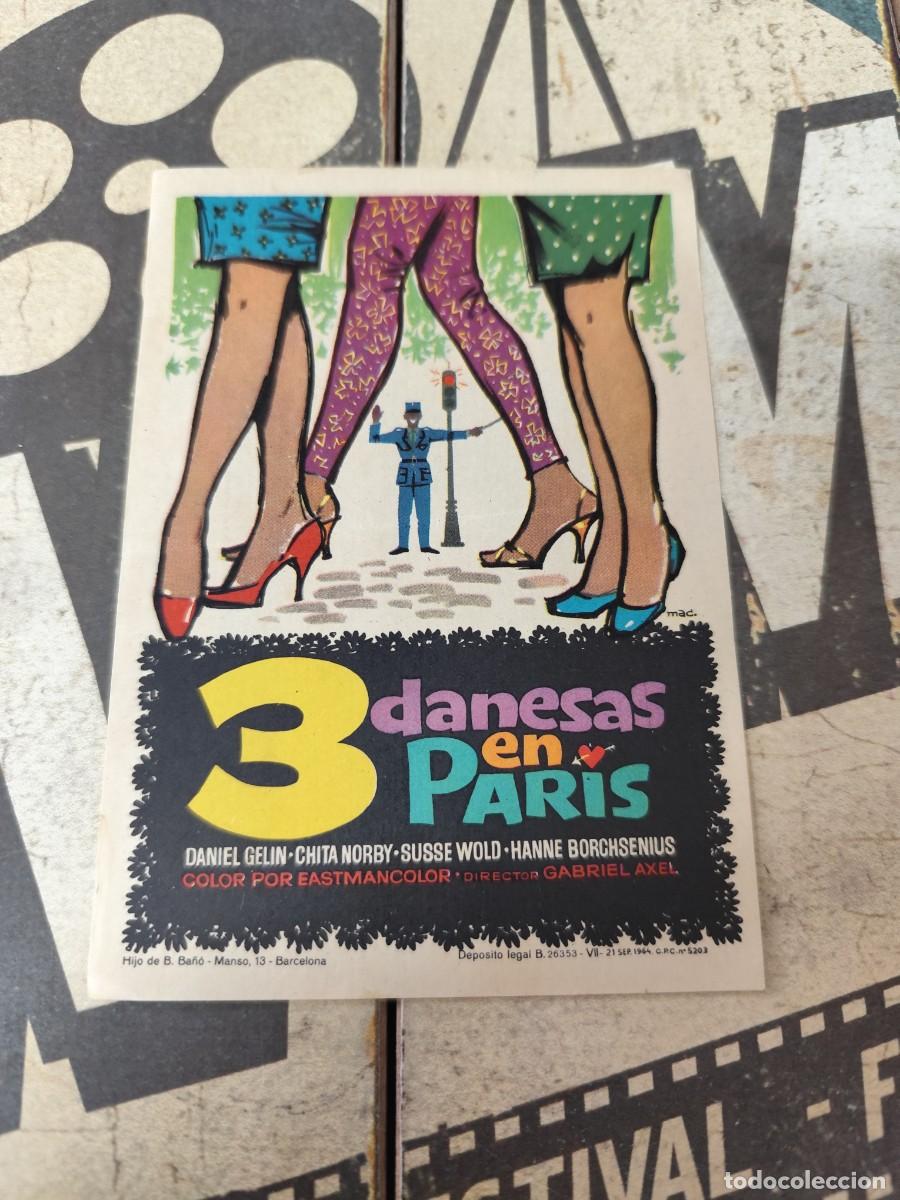 Cine: 3 Danesas en Par&iacute;s sin Publicidad - Foto 1