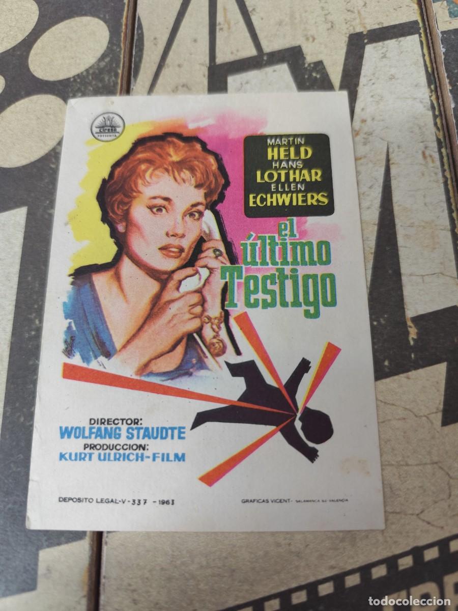 Cine: El &uacute;ltimo testigo sin Publicidad . - Foto 1