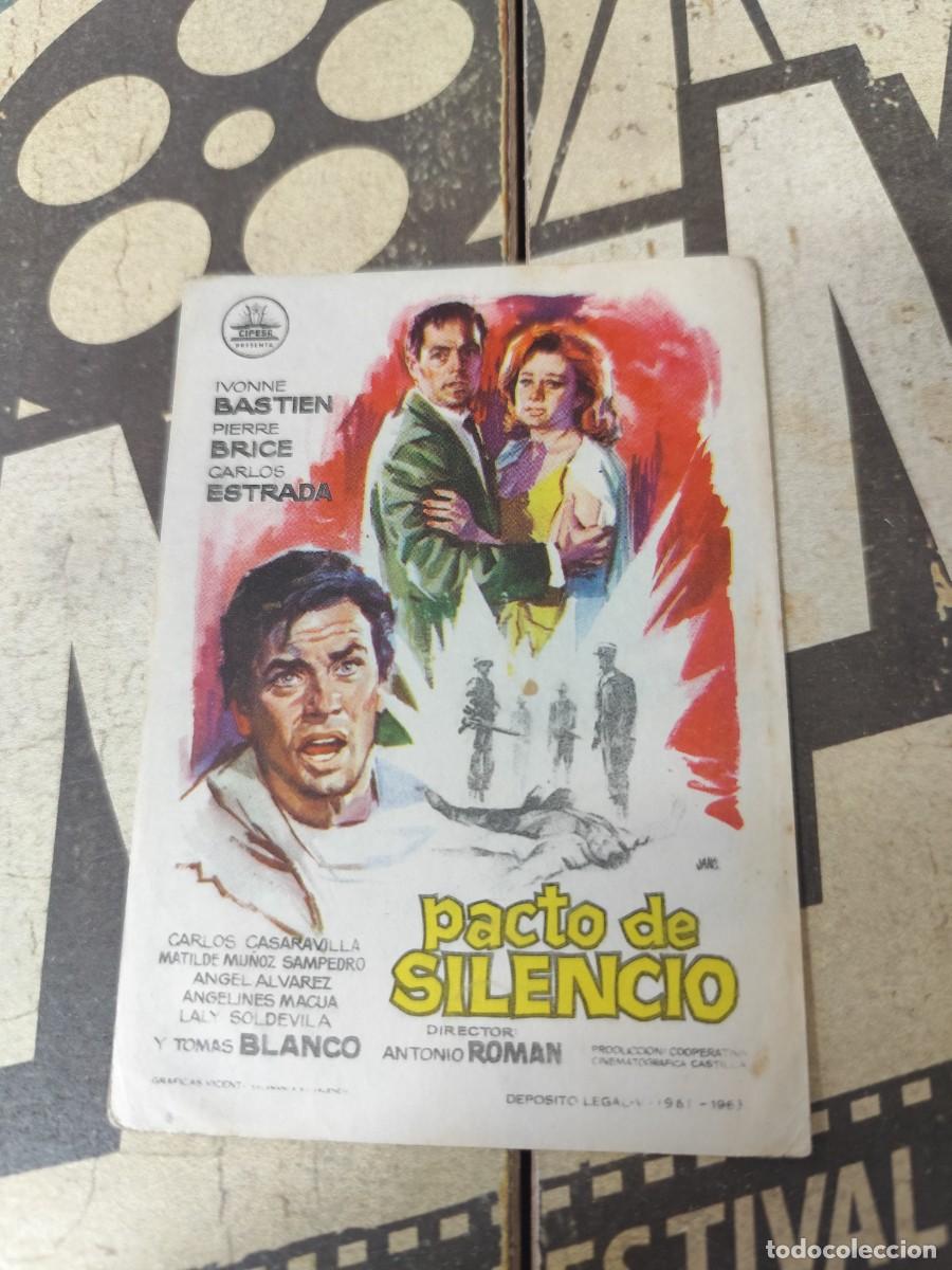 Cine: Pacto de silencio sin Publicidad . - Foto 1