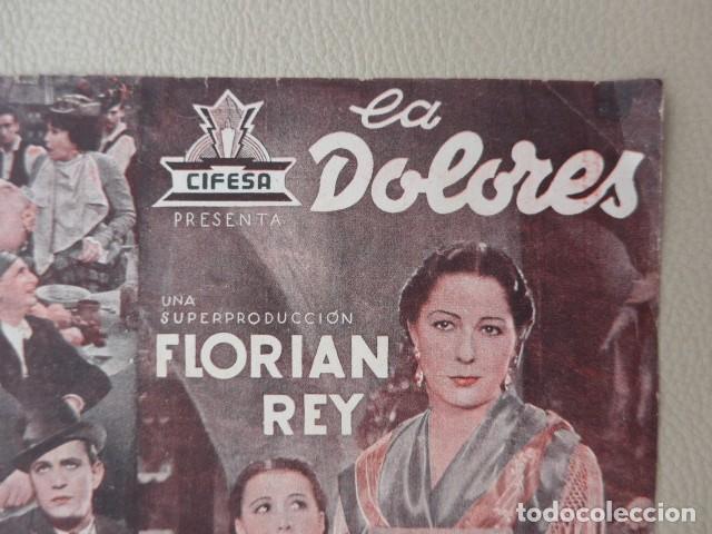 Cine: LA DOLORES ANTIGUO PROGRAMA DE CINE - Foto 9