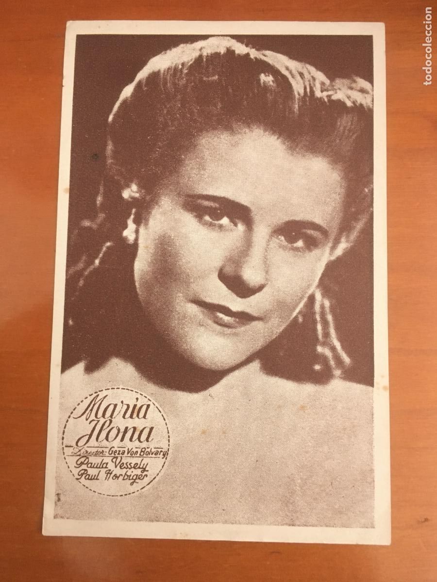 Cinema: maria ilona folleto de mano original