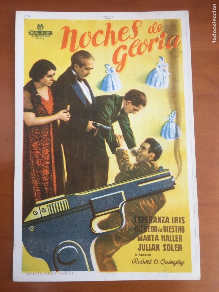 Cinema: noches de gloria folleto de mano original