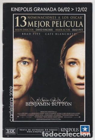 Cine: EL CURIOSO CASO DE BENJAMIN BUTTON (Brad Pitt Kinepolis) - Foto 1