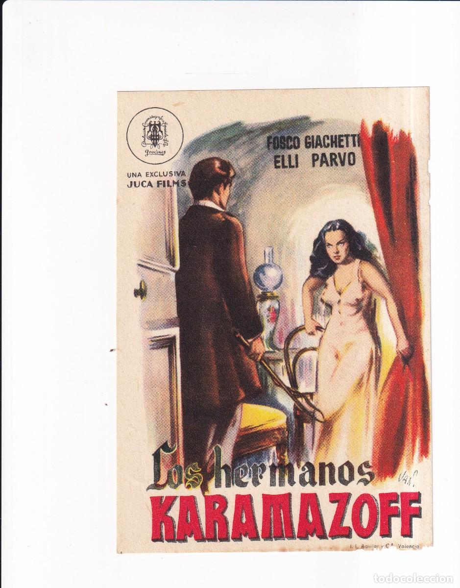 Cine: LOS HERMANOS KARAMAZOFF : FOSCO GIACHETTI - Foto 1