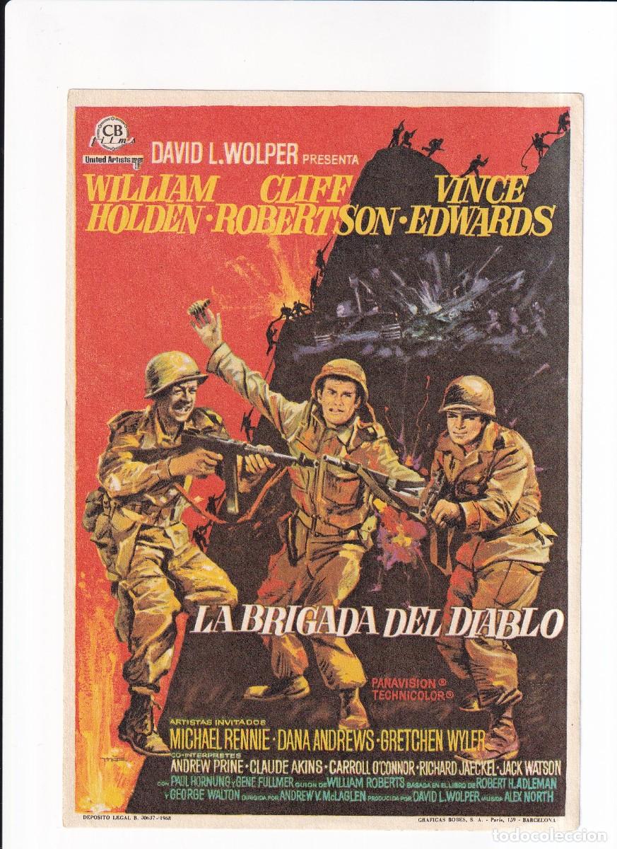 Cine: LA BRIGADA DEL DIABLO : WILLIAM HOLDEN - Foto 1