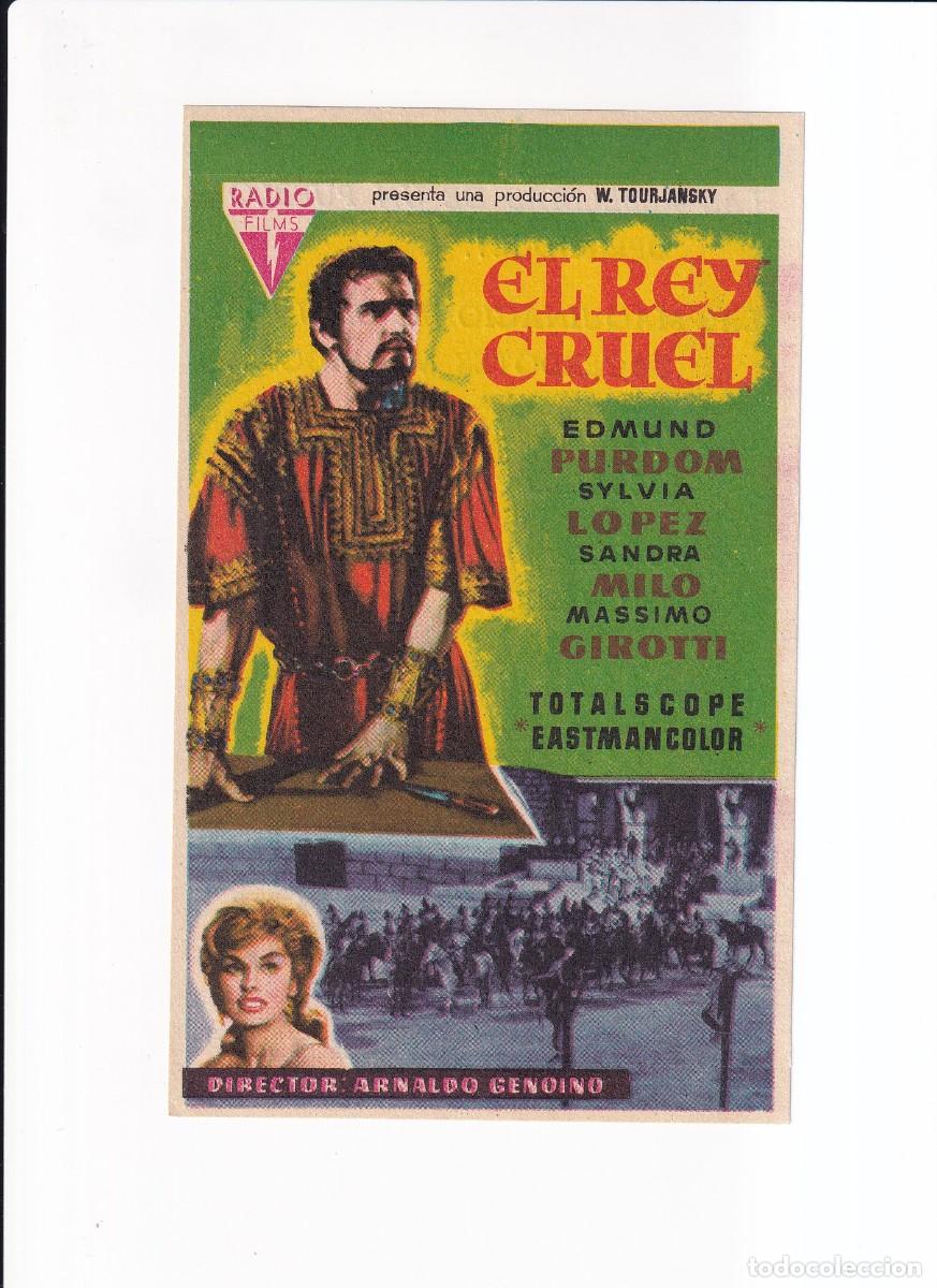 Cine: EL REY CRUEL : EDMUND PURDOM - Foto 1