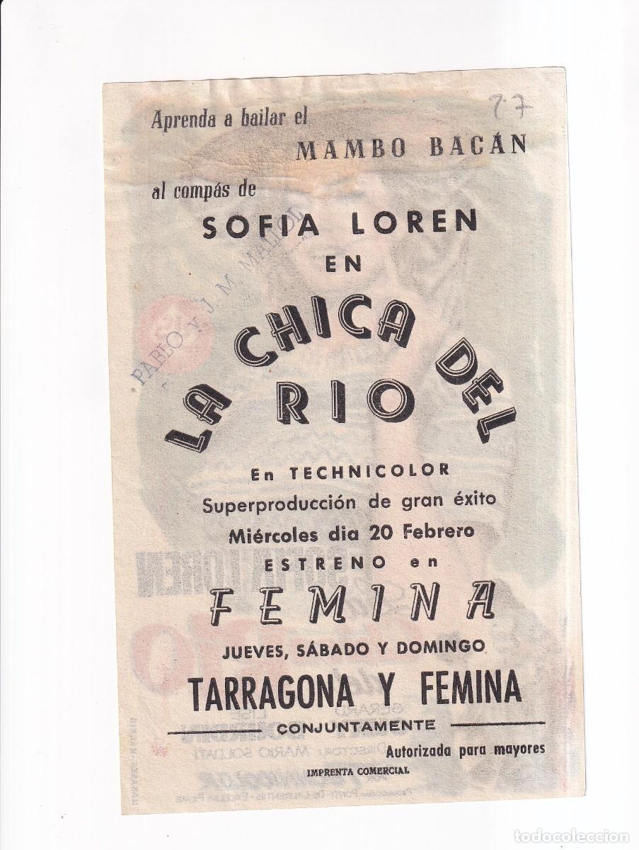 Cine: LA CHICA DEL RIO : SOFIA LOREN - Foto 2