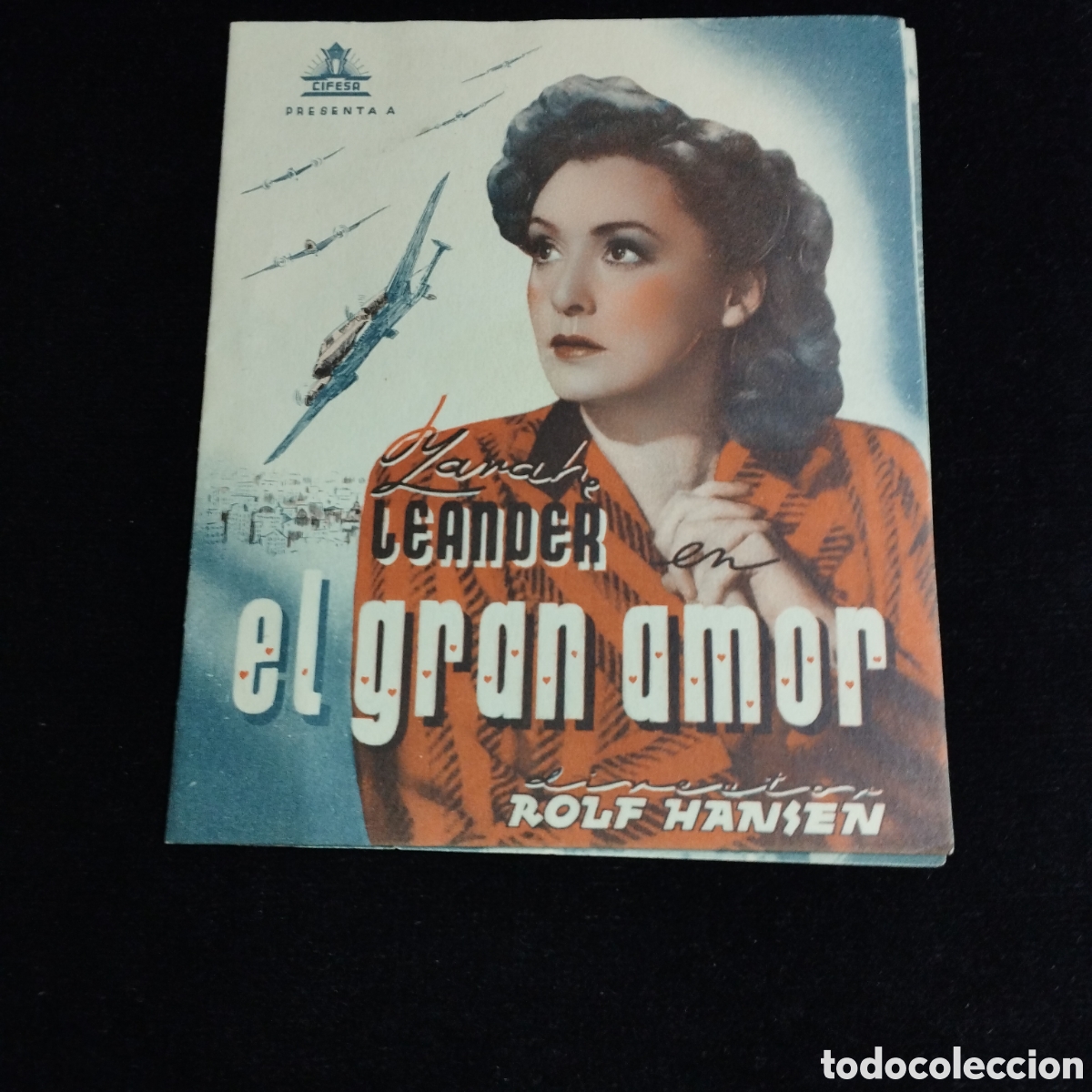 Cine: Programa de cine, doble. El gran amor. Viktor Staal. Leander. - Foto 1