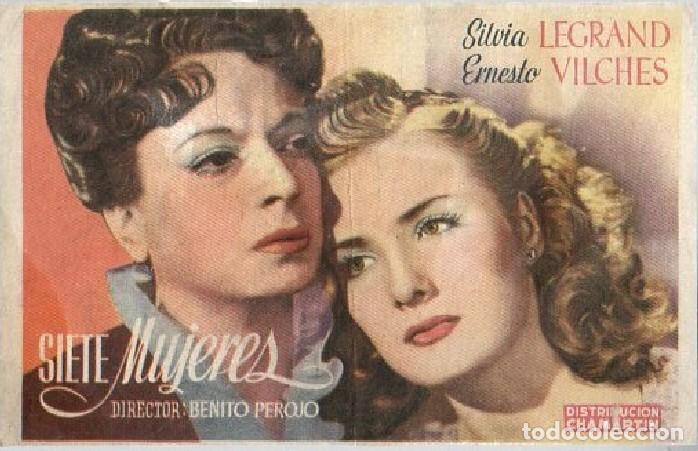 Cine: PROGRAMA DE CINE: SIETE MUJERES PC-9539 - Foto 1