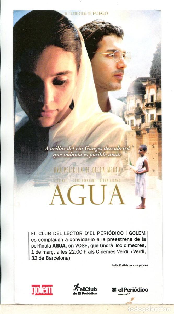 Cine: AGUA, de Deepa Mehta . 10 X 20 cms. - Foto 1
