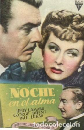 Cine: PROGRAMA DE CINE: NOCHE EN EL ALMA PC-9542 - Foto 1