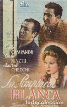 Cine: PROGRAMA DE CINE: LA PIMPINELA BLANCA PC-9543 - Foto 1