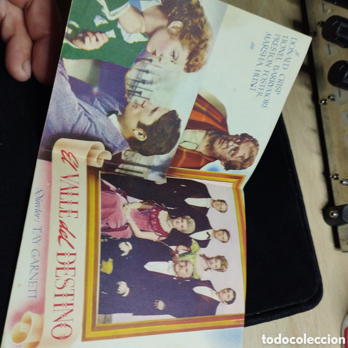 Cine: Programa de cine , doble. El valle del destino. Greer Garson. Gregory Peck. SP - Foto 3